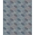 Decoprint Papel de Parede Affinity AF24582 Azul/cinza 53x1005cm Geométricos