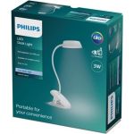 Philips Candeeiro de Mesa LED 4000K 175Lm (branco) - DSK201B