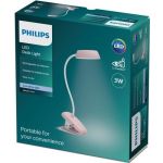 Philips Candeeiro de Mesa LED 4000K 175Lm (rosa) - DSK201