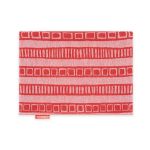 Bodum Tea Towel Tea Towel, India Pattern, Red, 50 X 70 cm, Vermelho