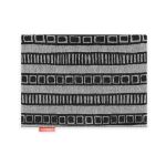 Bodum Tea Towel Tea Towel, India Pattern, Black, 50 X 70 cm, Preto