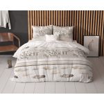 Sleeptime Capa de Edredon Good Night Multicor 200 x 200/220 cm