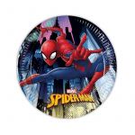 Decorata Party Pratos em papel de Festa Homem-Aranha Spiderman (8 unidades 19,5cm)
