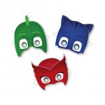 Decorata Party Máscaras de Festa PJ Masks (6 unidades)