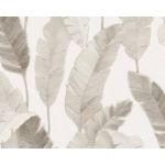 Living Walls Papel de Parede Metropolitan Stories 392185 Cinza/beige 53x1005cm Floral
