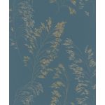 Novamur Papel de Parede JACKIE 82344 681930 Azul/Verde/Metálico/Beige 53x1005cm Floral