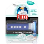 SC Johnson Pato Discos Activos Wc de Sc Johnson, Limpia Y Desinfecta. Pack de 5 Unidades, 1 Aplicador Y 1 Recambio