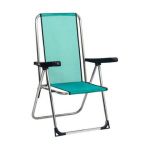 Alco Cadeira de Praia 63 X 101 X 65 cm Alumínio Verde Múltiplas - S2415372