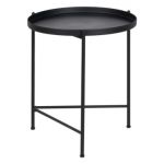 Mesa de Apoio 50 X 50 X 58 cm Preto Metal (2 - S8803108