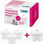 BWT Pack 3 + 1 Filtros Jarra de Agua Magnesio Longlife mg2+ 814334