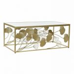 Dkd Home Decor Mesa de Centro Espelho Metal (110 X 60 X 46 - S3033746