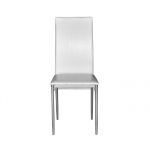 Conforama Cadeira de Jantar Click Poliuretano Branca Branco 49