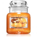 Village Candle Orange Cinnamon Vela Perfumada (glass Lid) 396 G