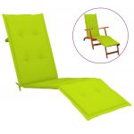 Almofadão Cadeira de Terraço (75+105)x50x3cm Verde Brilhante - 314184