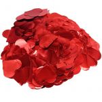 Omnific Confetis em Forma de Coração Metalizados Vermelhos 15g
