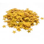 Omnific Confetis em Forma de Estrela Metalizados Dourados 15g