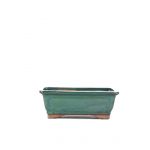 Luso Bonsai Vaso Rectangular 16*12,5*5,5 cm Verde - 80404