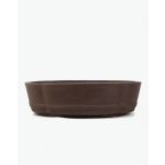 Luso Bonsai Vaso Oval 40*31*10 cm Sem Esmalte - 06193