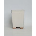 Luso Bonsai Vaso quadrado Cascata 17x17x23 cm Creme - 81223