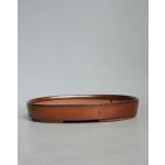 Luso Bonsai Vaso Oval 34*24*4,6 cm Castanho Oxido - 81340