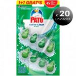 Pato Pack de 20 Unidades. Pack 2 Unidades Active Clean Colgador para Inodoro, Perfuma e Desinfecta, Aroma Pino LoteSGSai3025