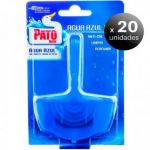 Pato Pack de 20 Unidades. Bloc Wc Aroma Agua Azul Limpieza para El Inodoro LoteSGSai4882