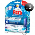 Pato Pack de 3 Unidades. - Discos Activos Aroma Marine, Aplicador e Recarga 6 Discos LoteSGSai4797