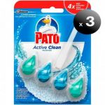 Pato Pack de 3 Unidades. Active Clean Colgador para Inodoro, Frescor Intenso Aroma , 70 Grs LoteSGSai4161