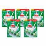 Pato Pack de 5 Unidades.pato Active Clean Colgador para Inodoro, Frescor Intenso Aroma Pino, 150 Grs. LoteSGS87