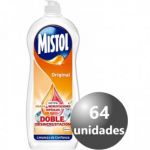 Mistol Original Lava-louças manual 600 ml. Pack de 64 Unidades LoteSGS1035