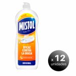 Mistol Original Lava-louças manual 600 ml. Pack de 12 Unidades LoteSGS297