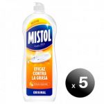 Mistol Pack de 5 Unidades.mistol Original Lava-louças manual 600 ml. LoteSGS294