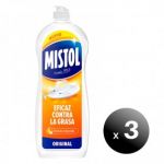 Mistol Pack de 3 Unidades.mistol Original Lava-louças manual 600 ml. LoteSGS293