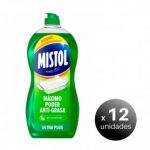 Mistol Ultra Plus Lava-louças manual 950 ml. Pack de 12 Unidades LoteSGS287