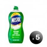 Mistol Pack de 5 Unidades.mistol Ultra Plus Lava-louças manual 950 ml. LoteSGS286
