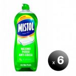 Mistol Pack de 6 Unidades.mistol Ultra Plus Lava-louças manual 650 ml. LoteSGSa23
