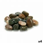 Ibergarden Pedras Decorativas Cinzento Castanho 3 Kg (4 Unidades) - S3624013