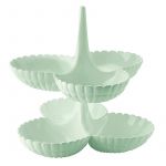 Guzzini Conjunto de 2 Pratos para Aperitivos Verde Malva Tiffany - GZ199201243