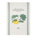 Lexington Pano de Cozinha em Sarja de Algodão Orgânico Salad 70 X 50 cm