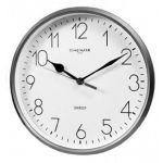Timemark Relógio de Parede CL283 Cinza - CL283-CINZA