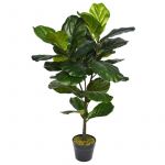 Sinder Planta Artificial em Vaso Verde 100 cm Ficus Lyrata