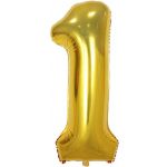 Omnific Balão Foil Dourado - Número 1 (80cm - 32'')