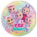 Cry Babies Pratos em papel para Festa (8UN - 23cm)