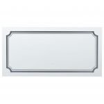 Beliani Espelho de Parede led 120 X 60 cm Retangular Moderno Contemporâneo Casa de Banho Quarto de Banho 4x120x60 - 4251682293761
