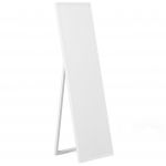 Beliani Espelho de Pé Branco com Moldura de Plástico 40 X 140 cm Estilo Tradicional 3x40x140 - 4260602374206