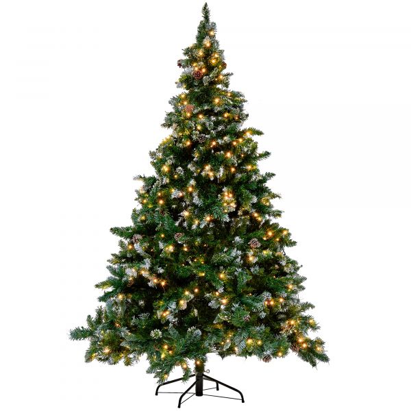 Árvore Natal Led /Neve Line H210 cm