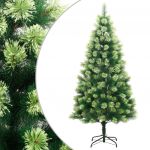 vidaXL Árvore de Natal Artificial Articulada com Suporte 150 cm - 356737
