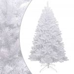 vidaXL Árvore de Natal Artificial Articulada com Flocos de Neve 150 cm - 356773