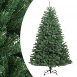 vidaXL Árvore de Natal Artificial Articulada com Suporte 120 cm Verde - 356765
