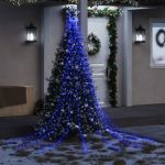 Iluminação P/ Árvore de Natal 320 Luzes led 375 cm Azul - 356925